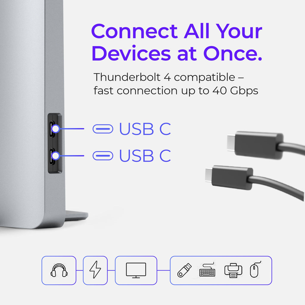 Ascrono® MacBook Dockingstation