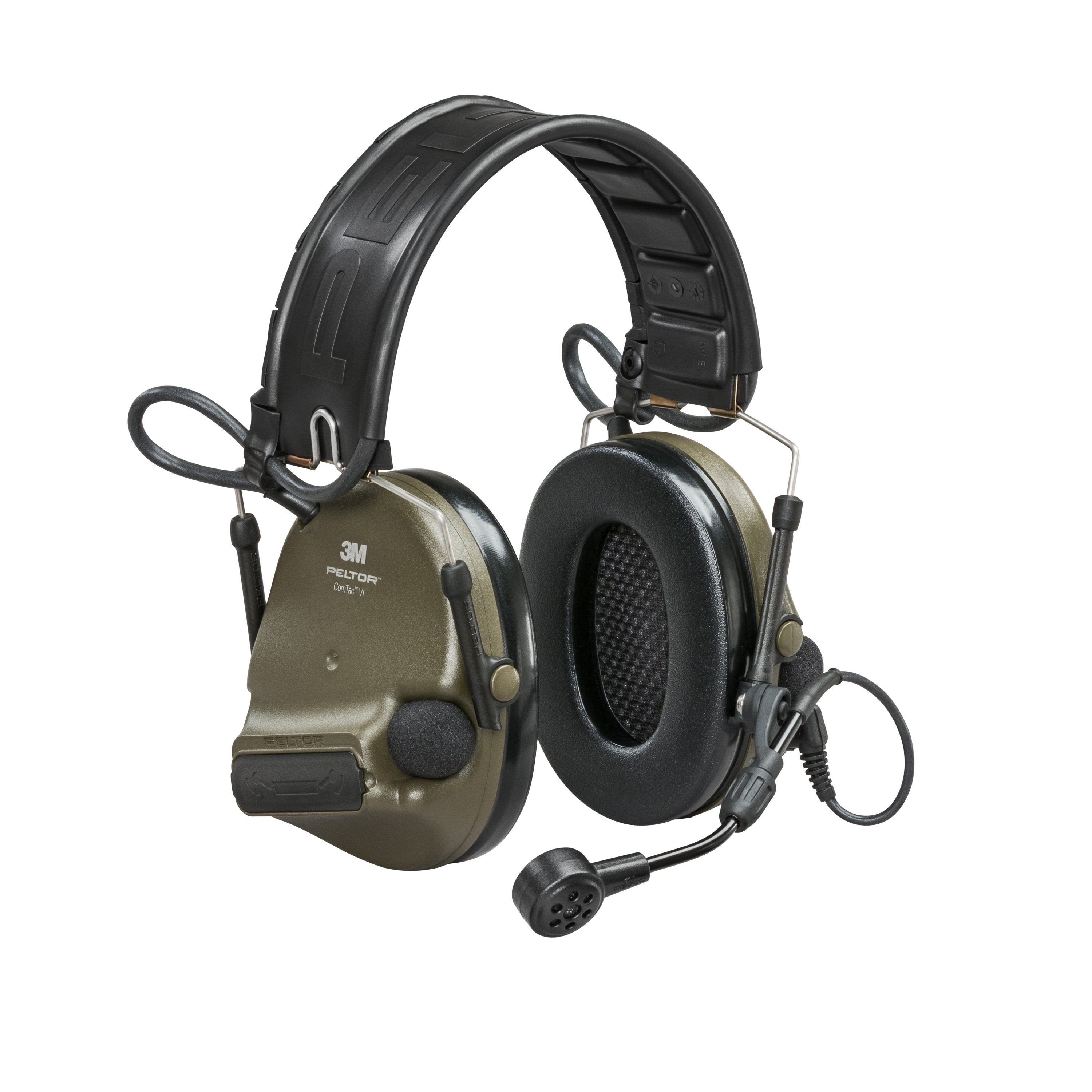 3M Peltor ComTac VI Tactical Headset – Neu, Gel-Ohrpolster & ARC-Halterungen inklusive