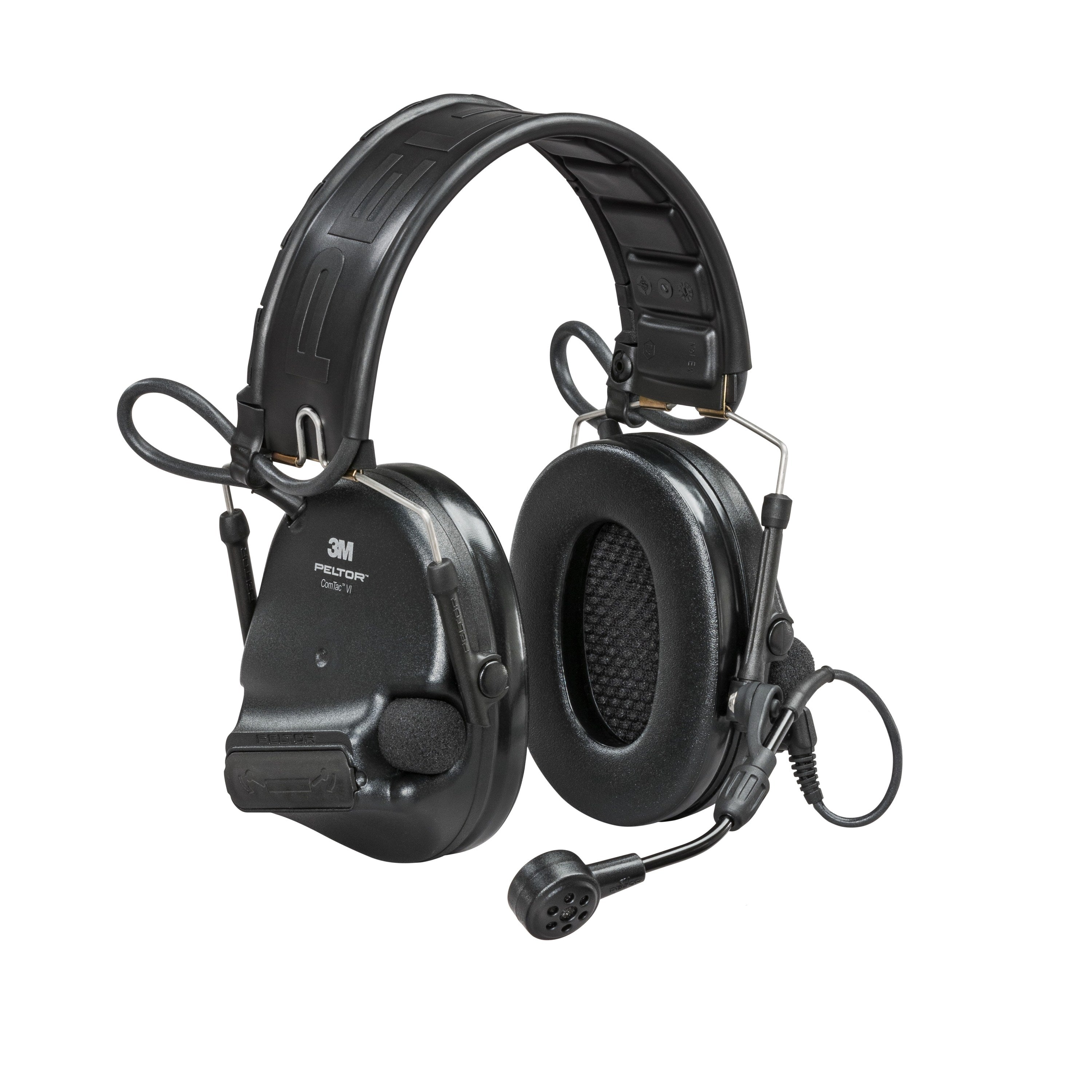 3M Peltor ComTac VI Tactical Headset – Neu, Gel-Ohrpolster & ARC-Halterungen inklusive