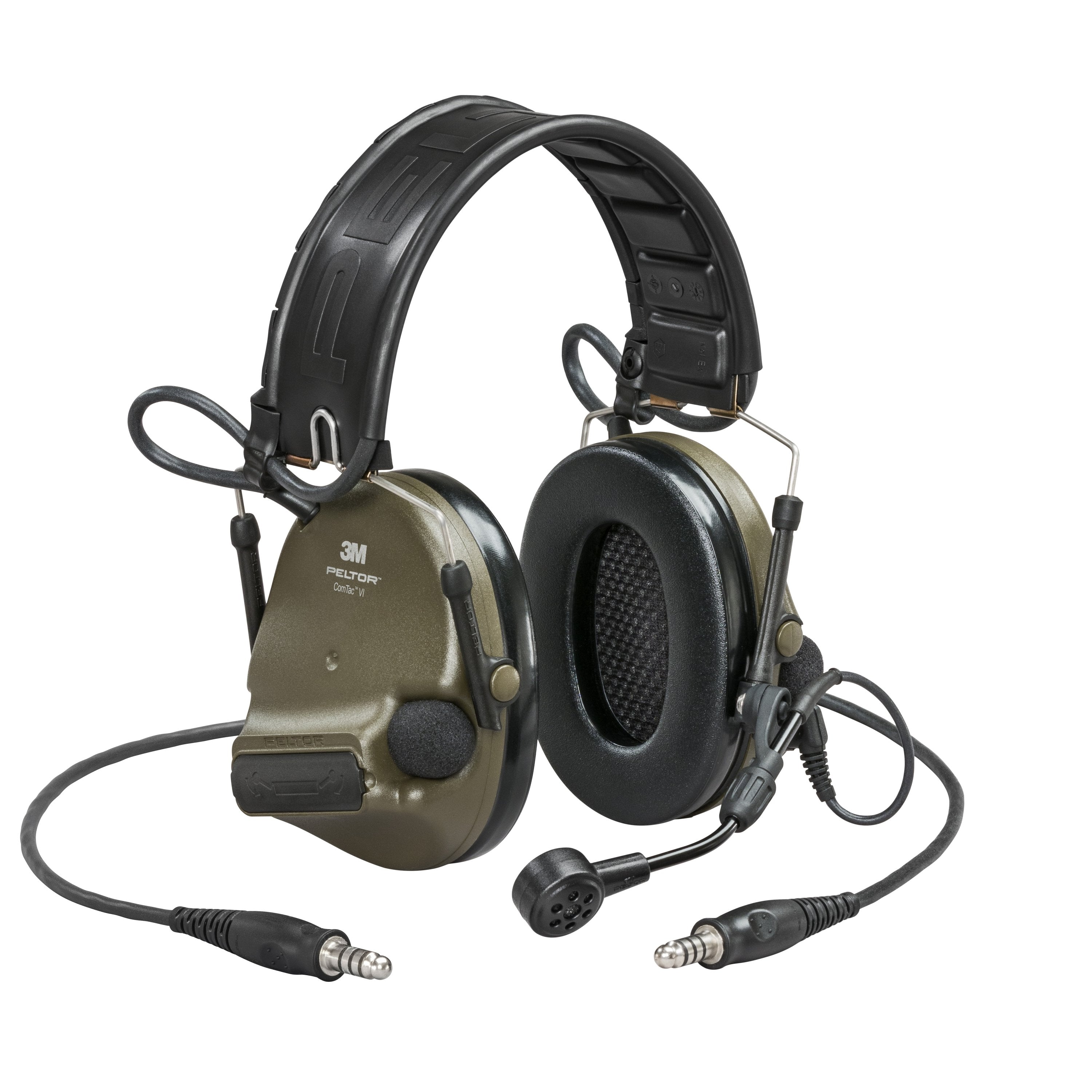 3M Peltor ComTac VI Tactical Headset – Neu, Gel-Ohrpolster & ARC-Halterungen inklusive
