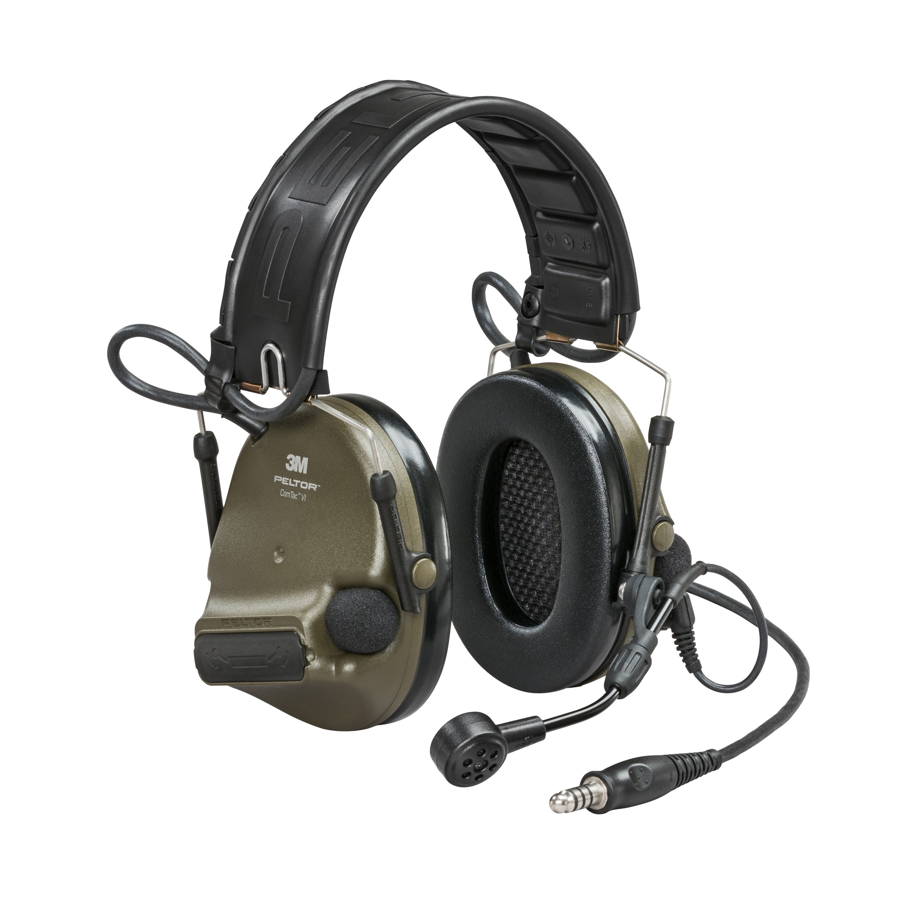 3M Peltor ComTac VI Tactical Headset – Neu, Gel-Ohrpolster & ARC-Halterungen inklusive
