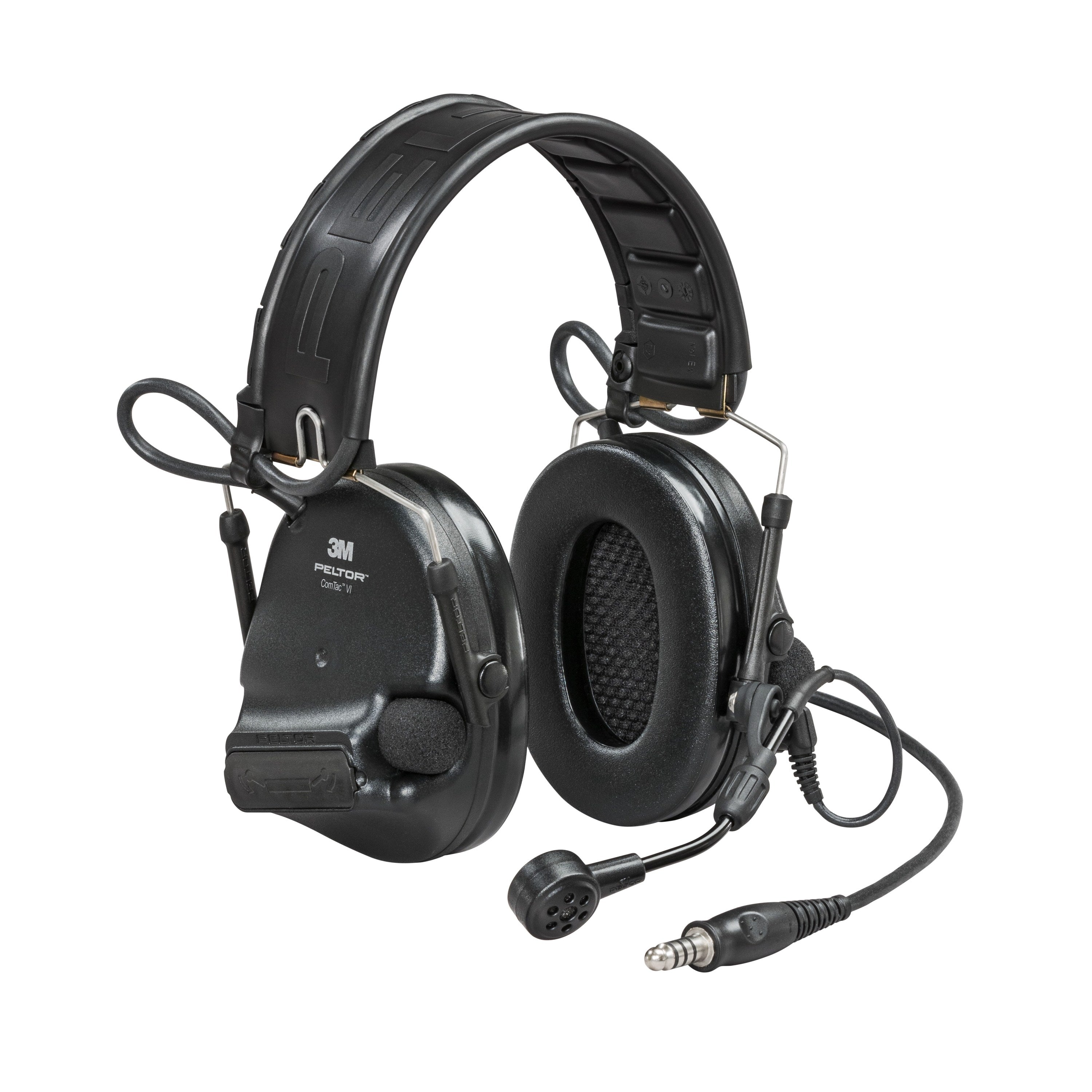 3M Peltor ComTac VI Tactical Headset – Neu, Gel-Ohrpolster & ARC-Halterungen inklusive