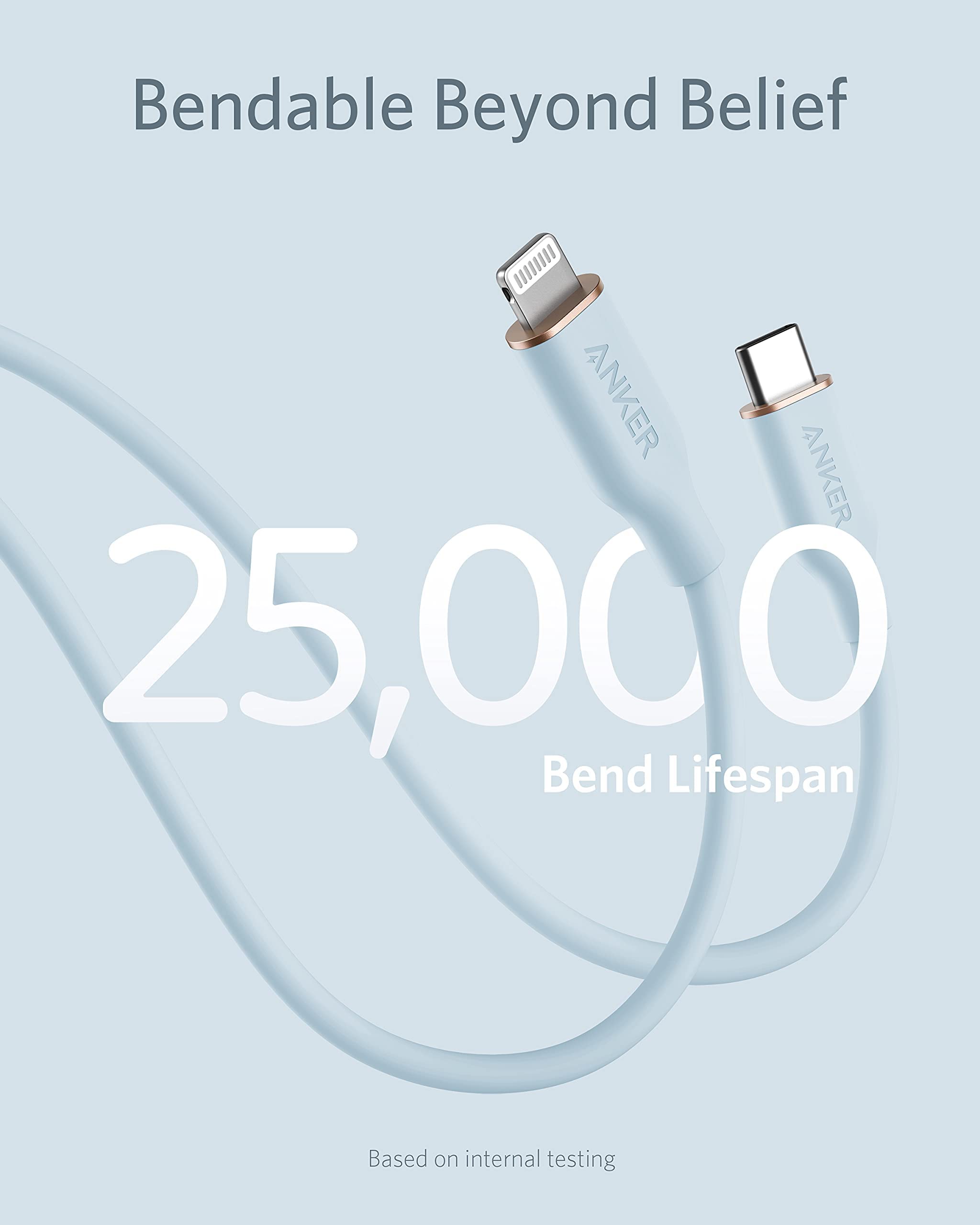 Anker USB-C to Lightning Cable 3ft/6ft