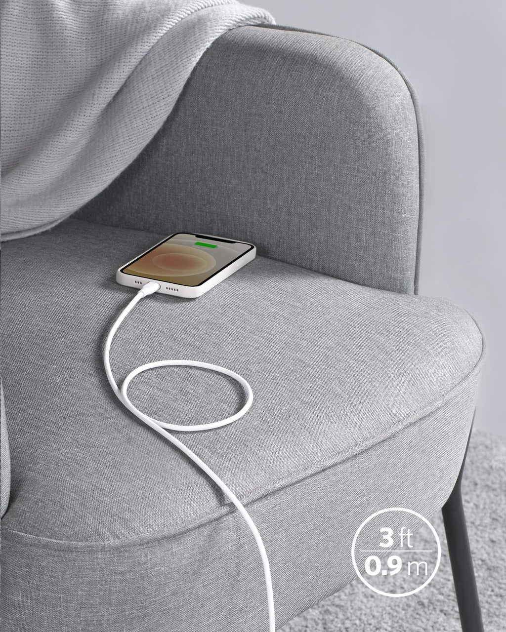 Anker USB-C to Lightning Cable 3ft/6ft