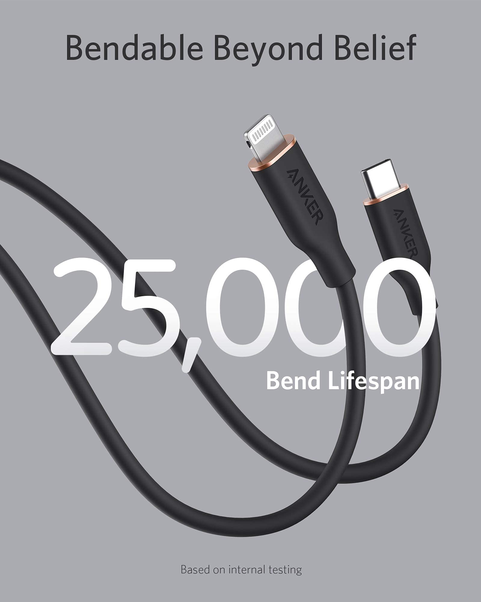 Anker USB-C to Lightning Cable 3ft/6ft