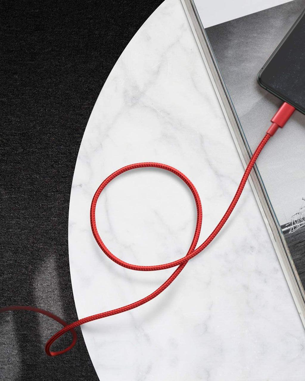 Anker 331 USB-C to Lightning Cable, MFi Certified, Nylon Braided, Fast Charge for iPhone, 1ft / 6ft / 10ft
