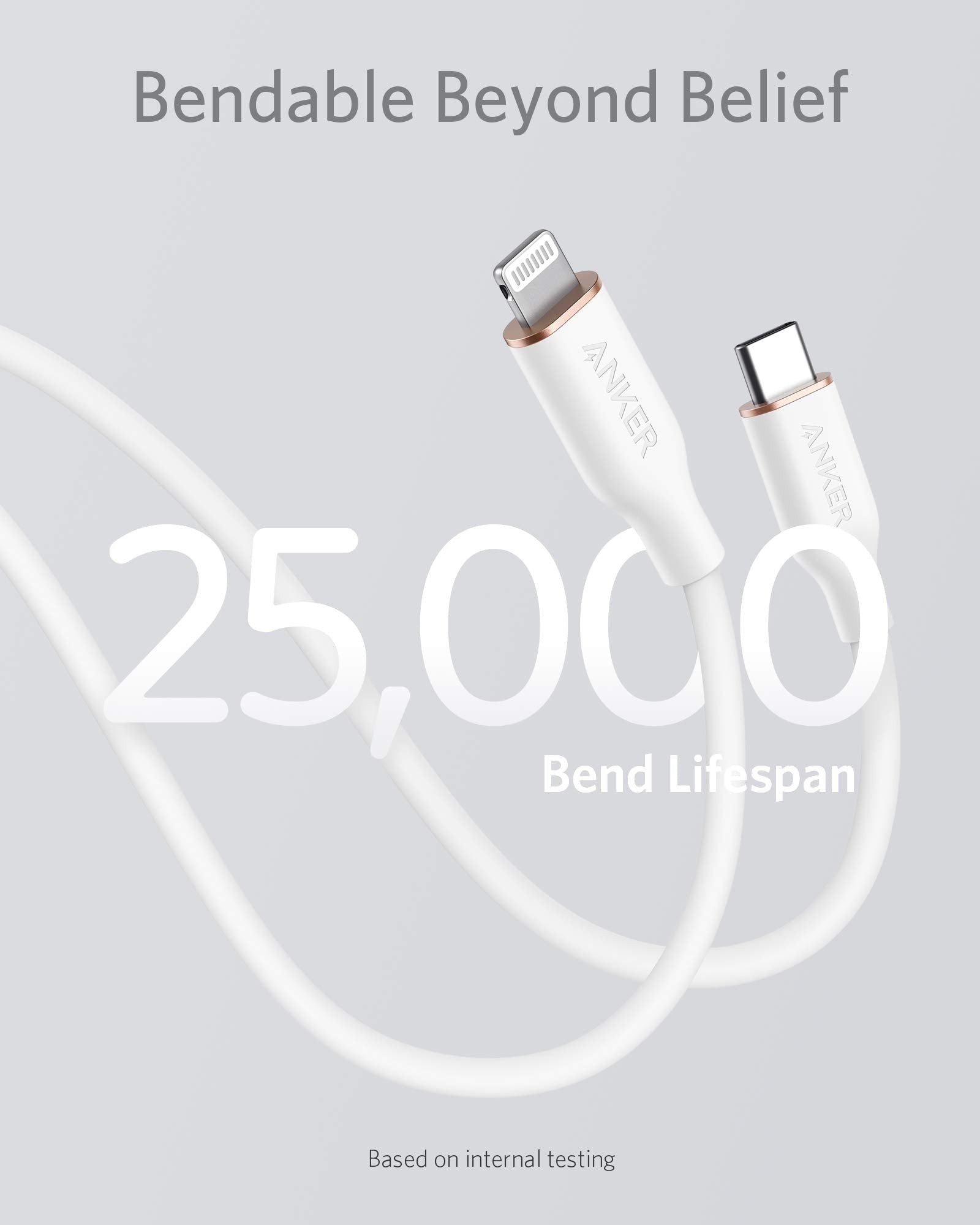 Anker USB-C to Lightning Cable 3ft/6ft