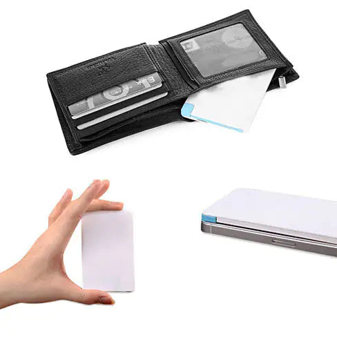 Slim Pocket Charger — Built-In Cable, 2200mAh