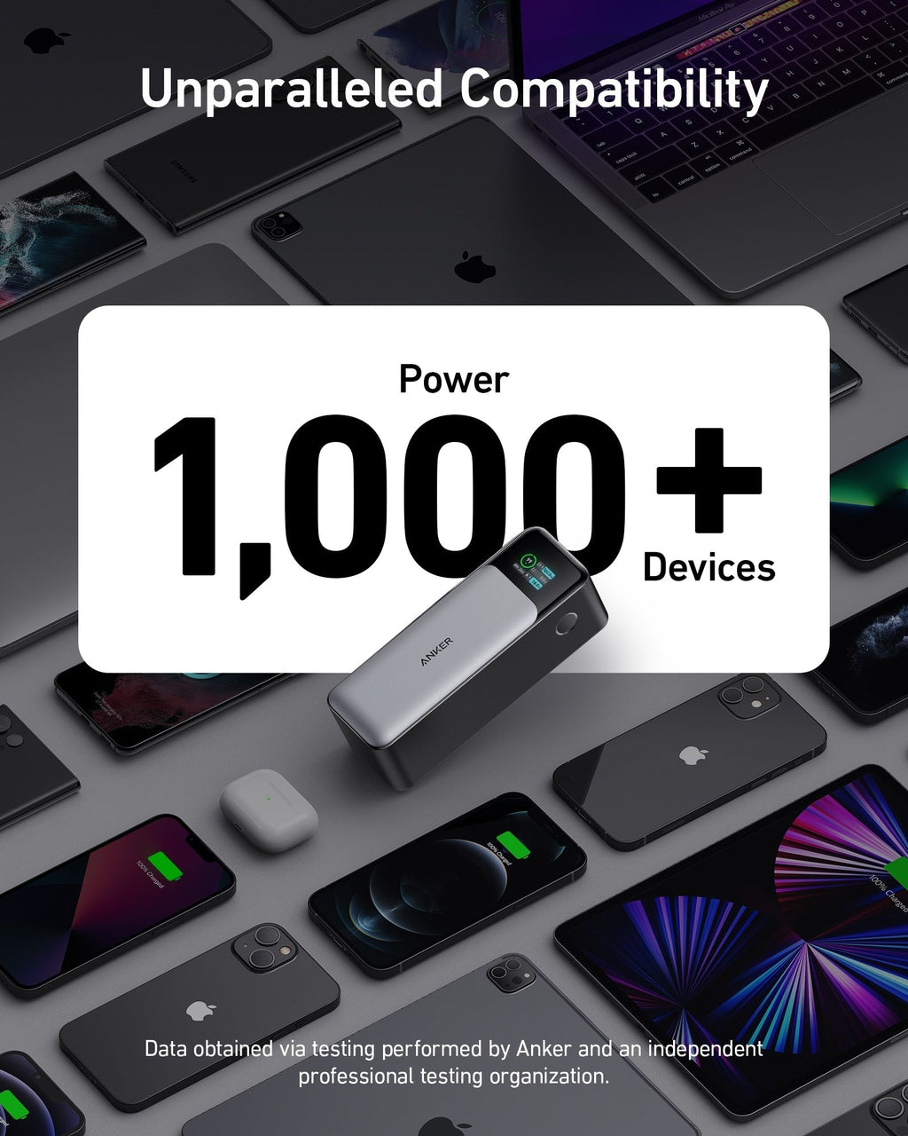 Anker 737 Power Bank (PowerCore 24K) – 140W, 24000mAh, USB-C Laptop Charger
