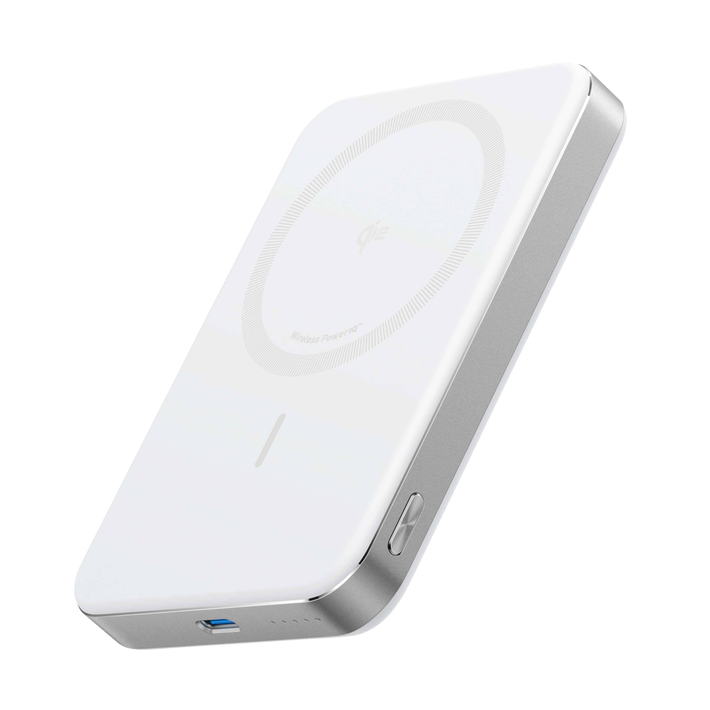 Anker MagGo Power Bank 10K Slim, Qi2 15W Wireless Charging, 10,000mAh, USB-C 30W, MagSafe Compatible for iPhone