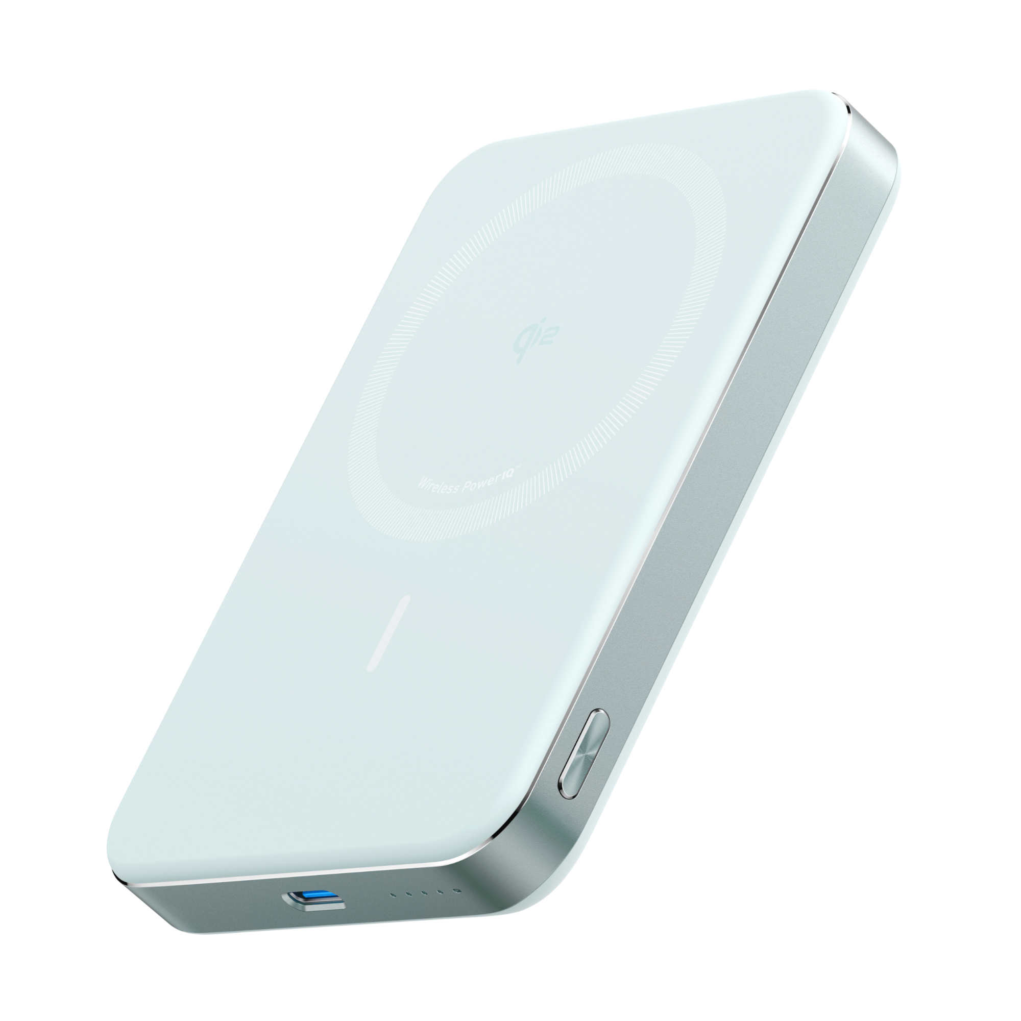 Anker MagGo Power Bank 10K Slim, Qi2 15W Wireless Charging, 10,000mAh, USB-C 30W, MagSafe Compatible for iPhone