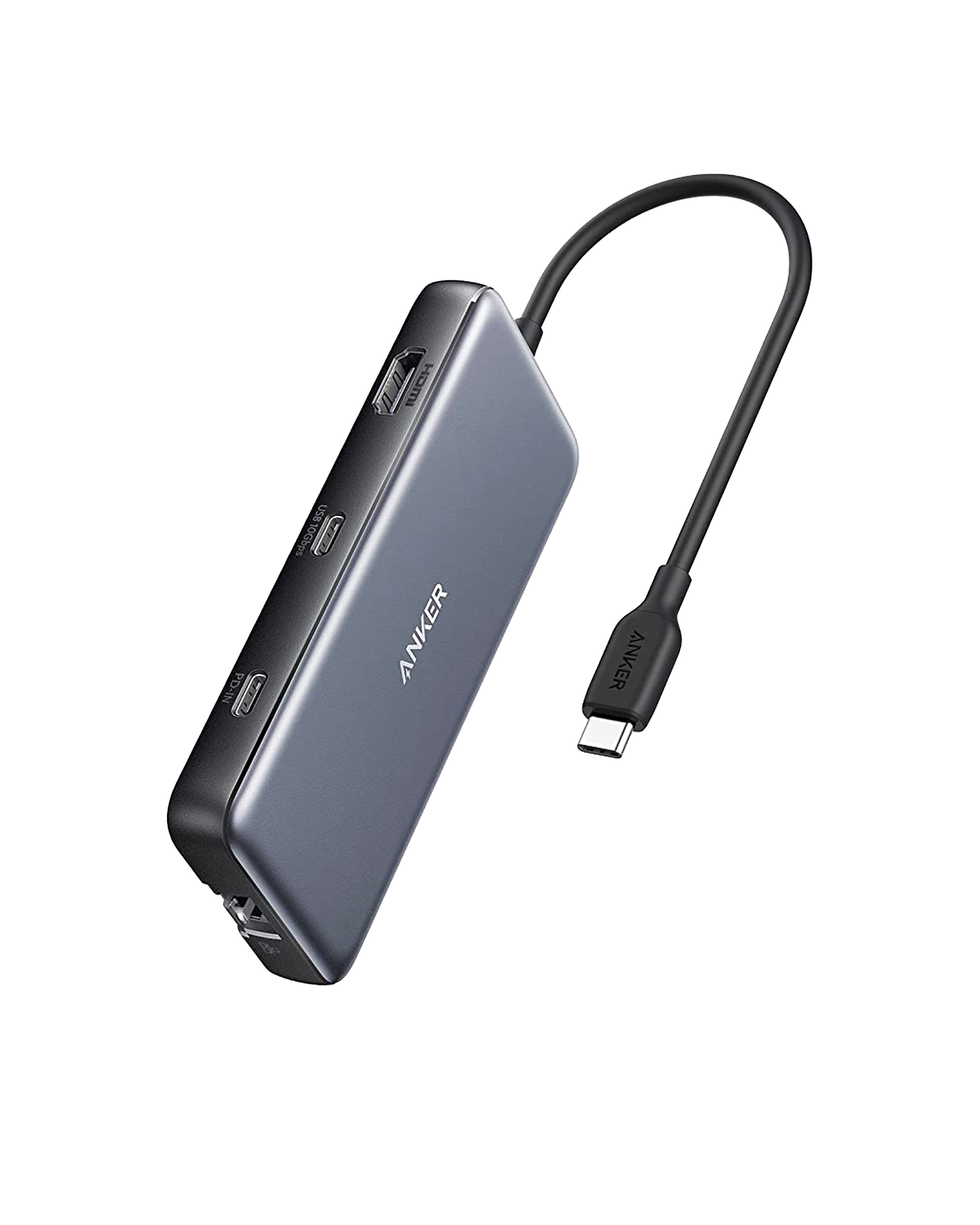 Anker 555 USB-C Hub — 8-in-1 with 4K HDMI & 85W Charging