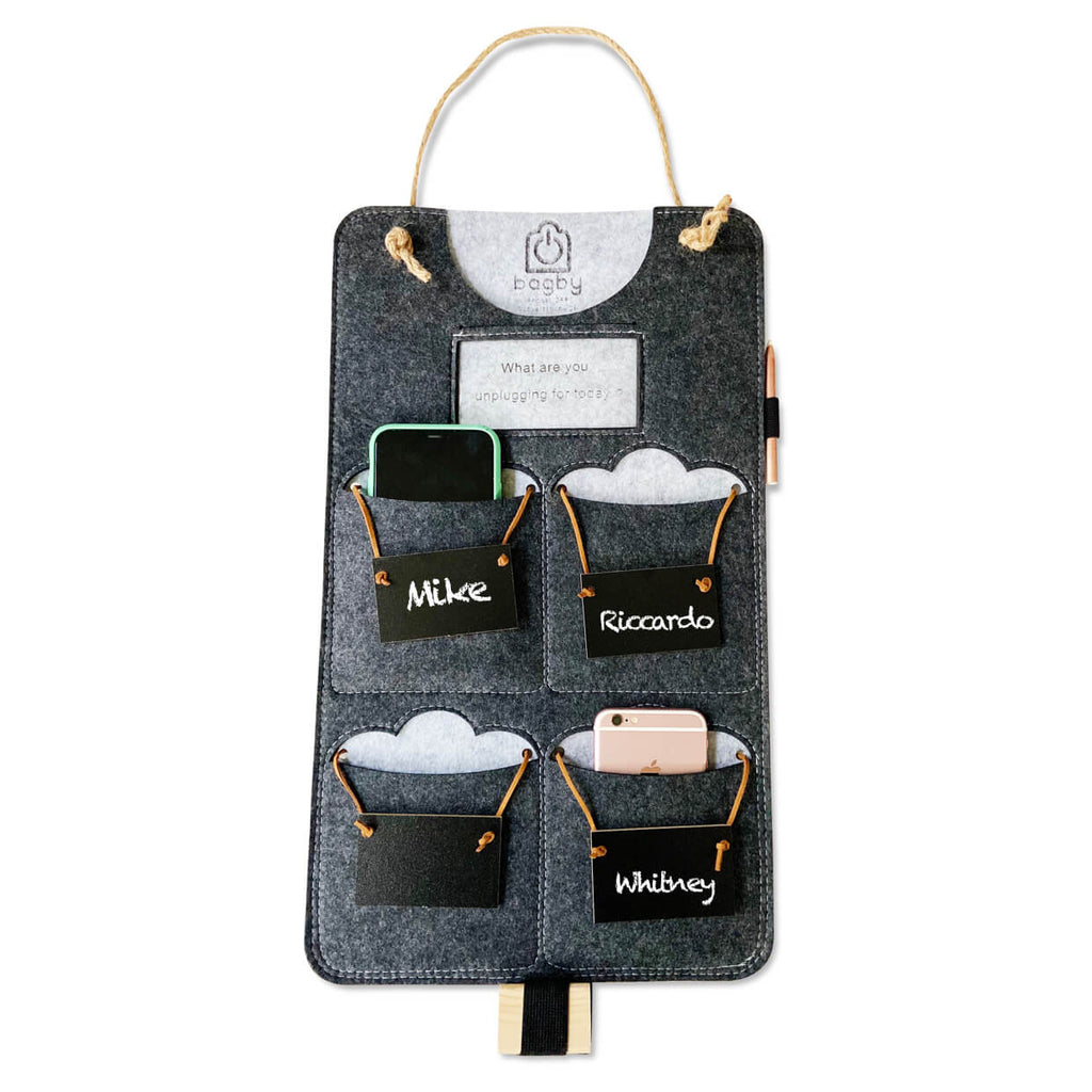 Bagby Social — 4-Pocket Group Phone Holder