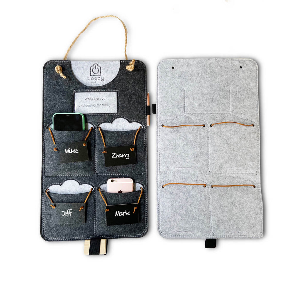 Bagby Social — 4-Pocket Group Phone Holder