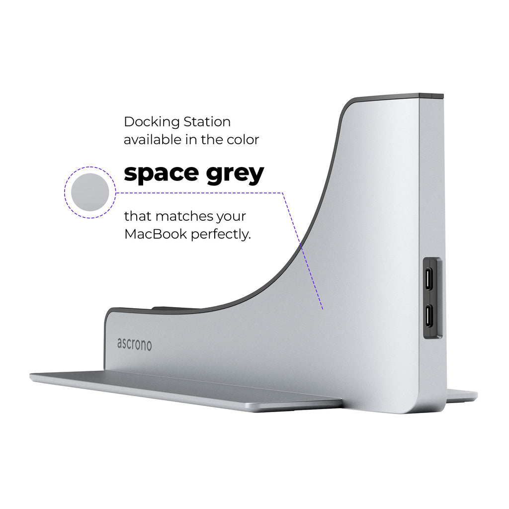 Ascrono® MacBook Dockingstation