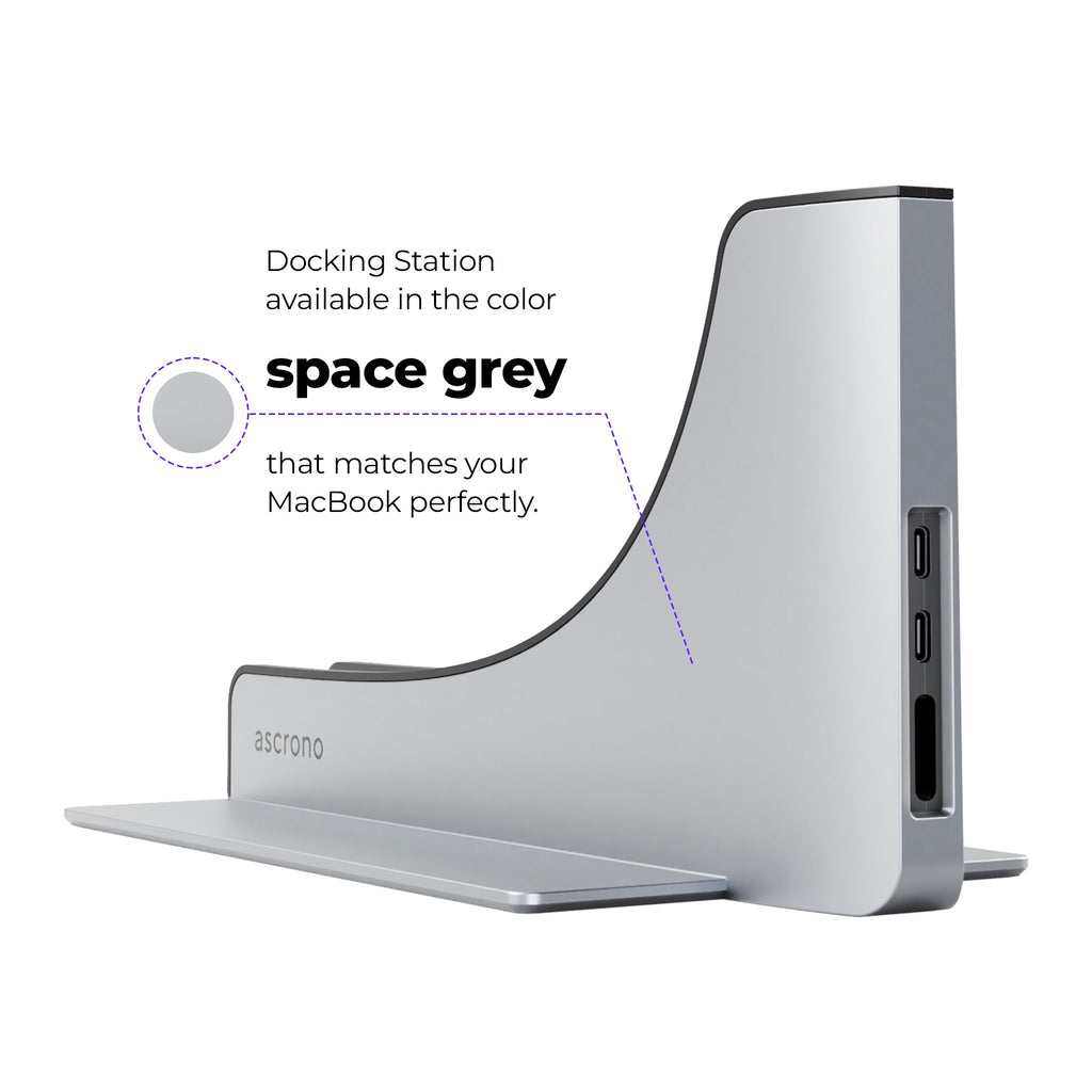 Ascrono® MacBook Dockingstation