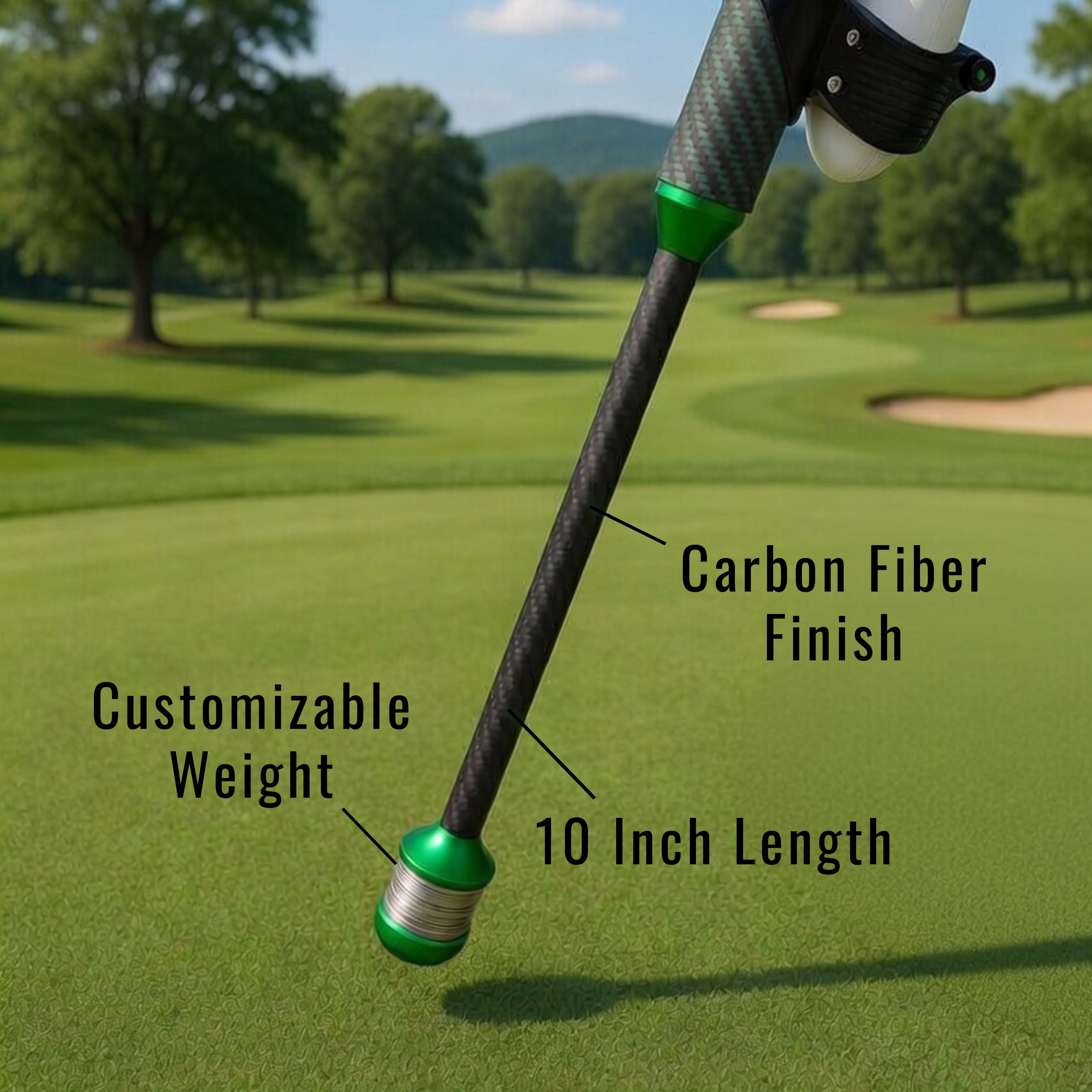 DriVR Elite VR Golf Club – Adjustable Weighted Handle for Meta Quest 2, 3, 3s & Pro