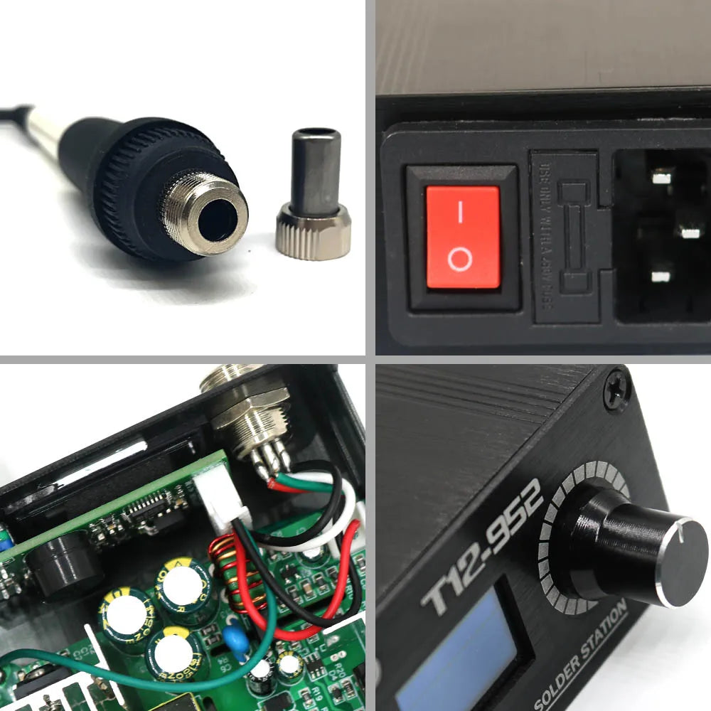 QUICKO T12-952 OLED Soldering Station - STC Digital Temperature Control