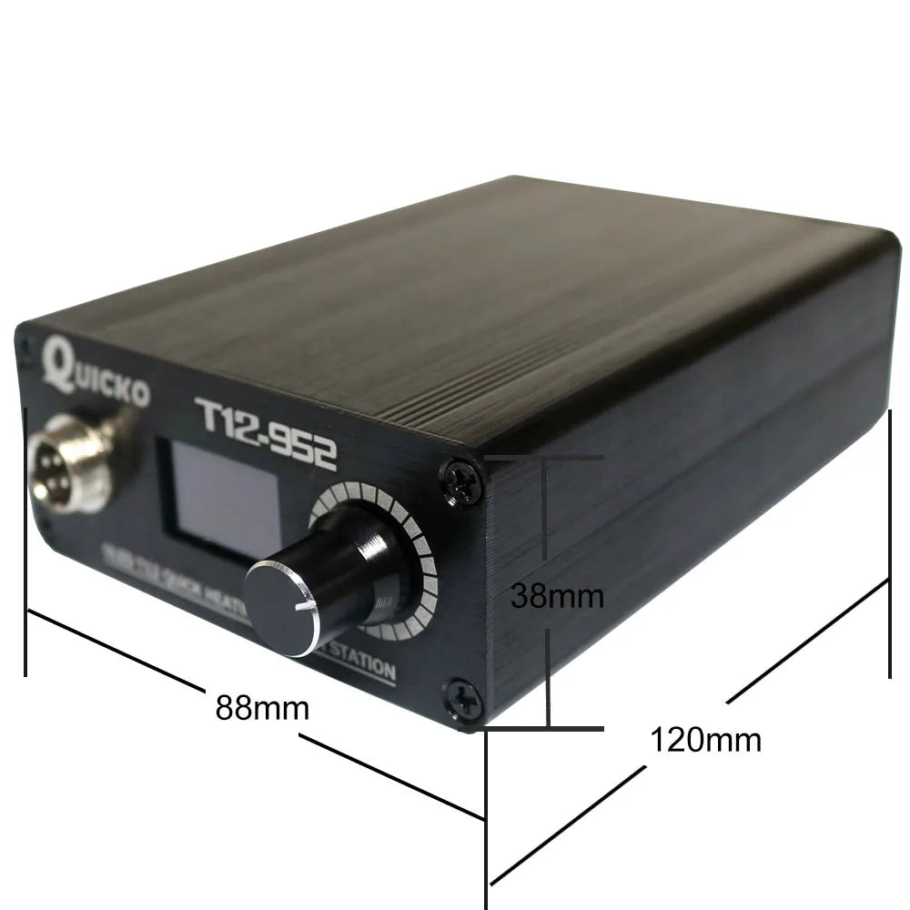 QUICKO T12-952 OLED Soldering Station - STC Digital Temperature Control
