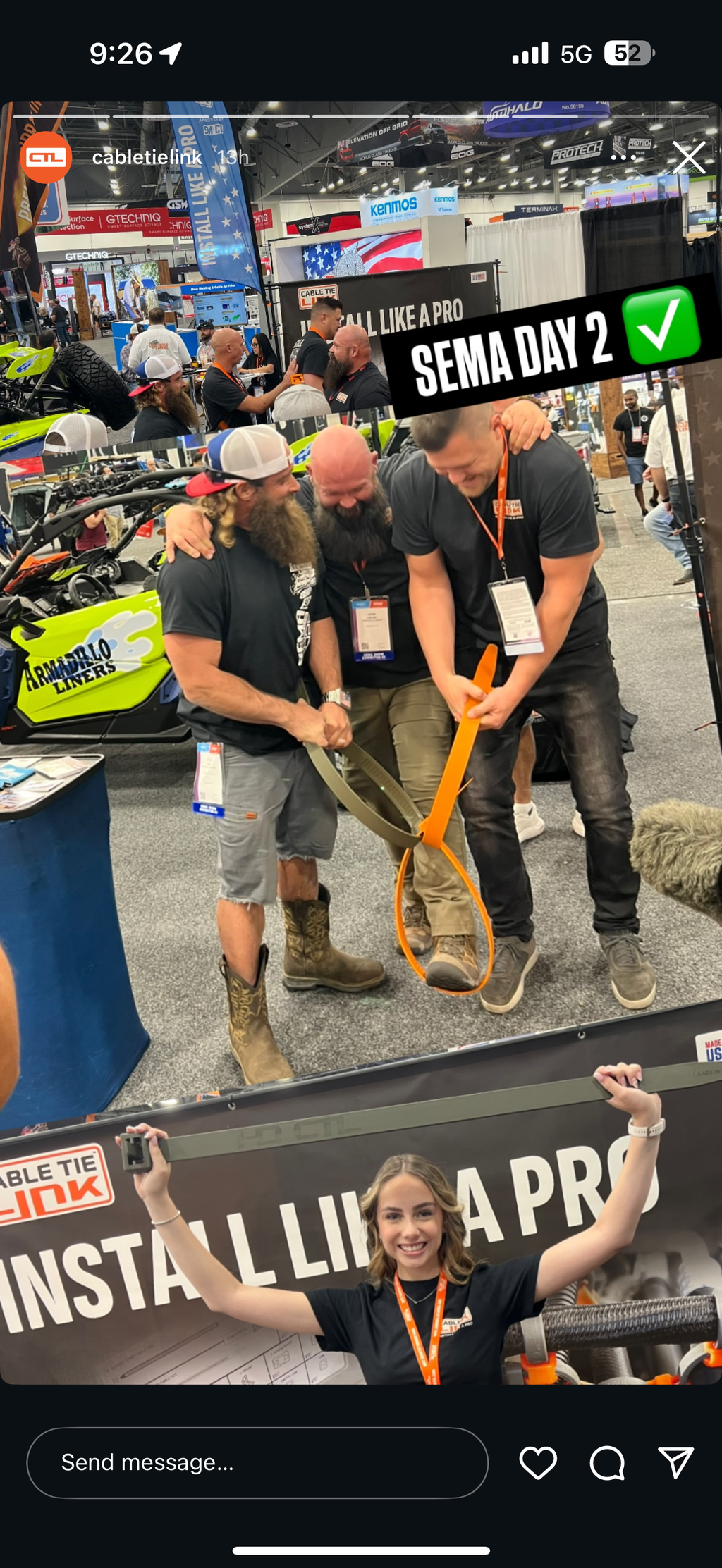 World's Largest Heavy-Duty Cable Tie – 47" | 2,000+ lb Rated | cabletielink