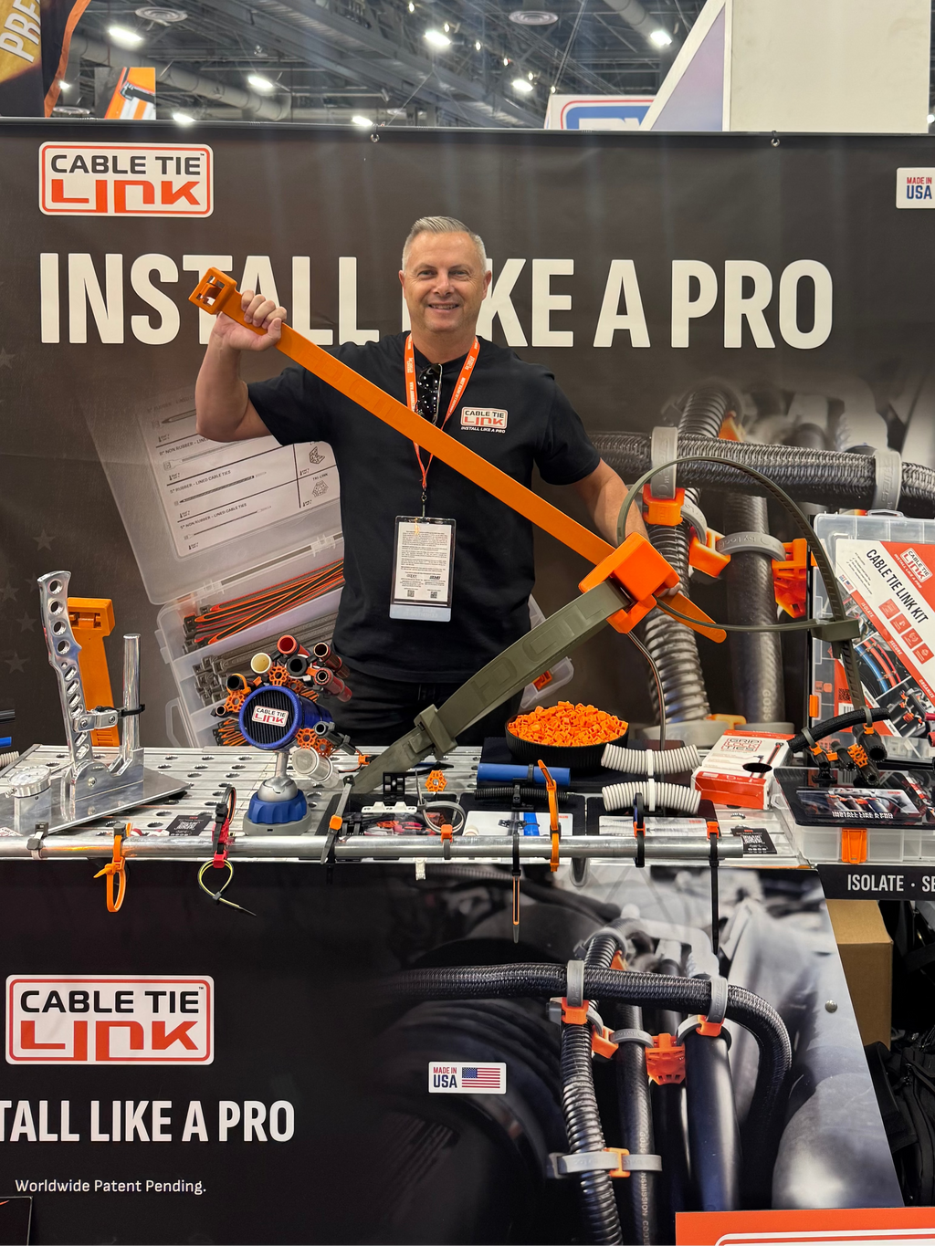 World's Largest Heavy-Duty Cable Tie – 47" | 2,000+ lb Rated | cabletielink