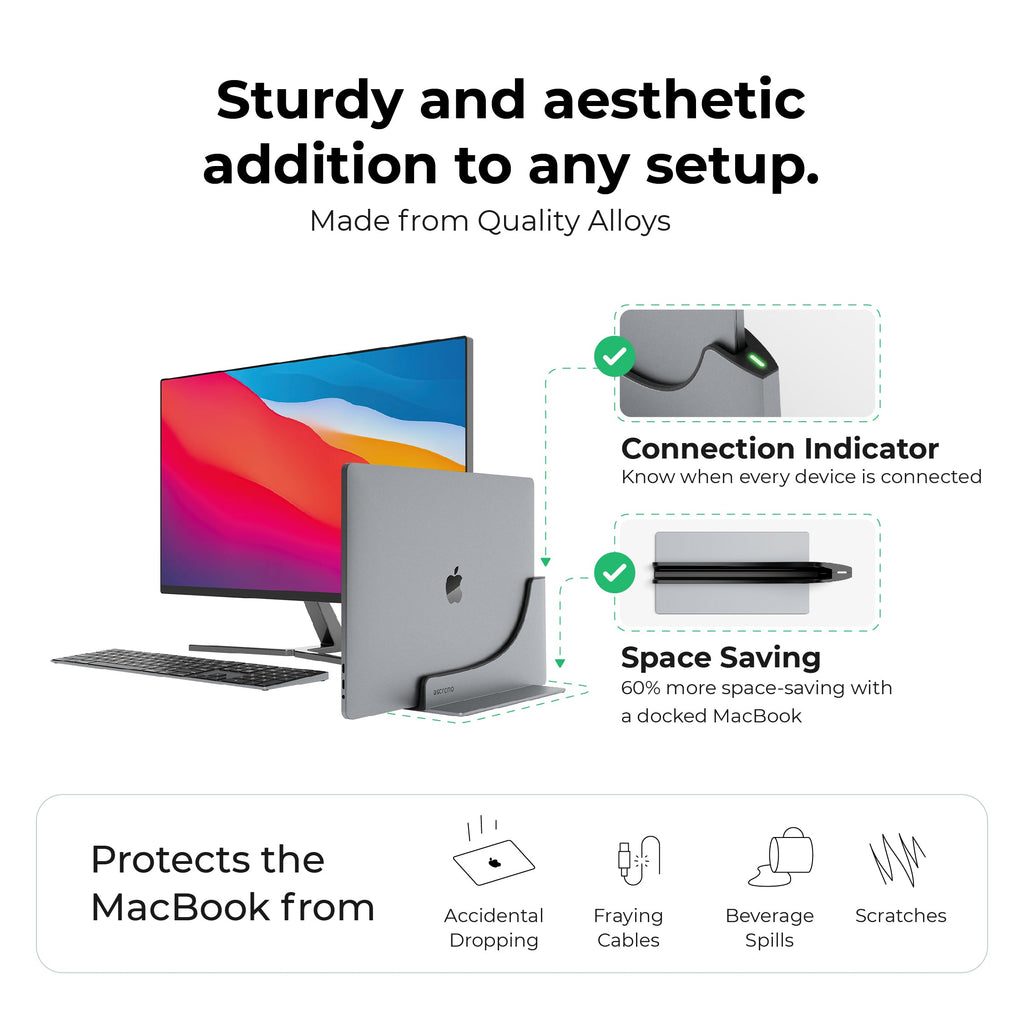 Ascrono® MacBook Dockingstation