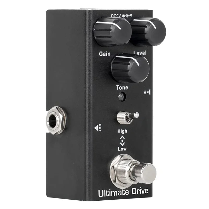 Guitar Effects Pedal – True Bypass, Aluminum Alloy | Overdrive, Distortion, Chorus, Delay & More