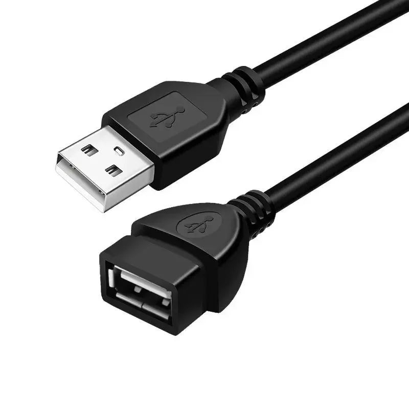 1/2Pcs USB 2.0 Cable Extension Cable 0.6m/1m/1.5m Wire Data Transmission Line Superhighspeed Data Extension Cable For Projector
