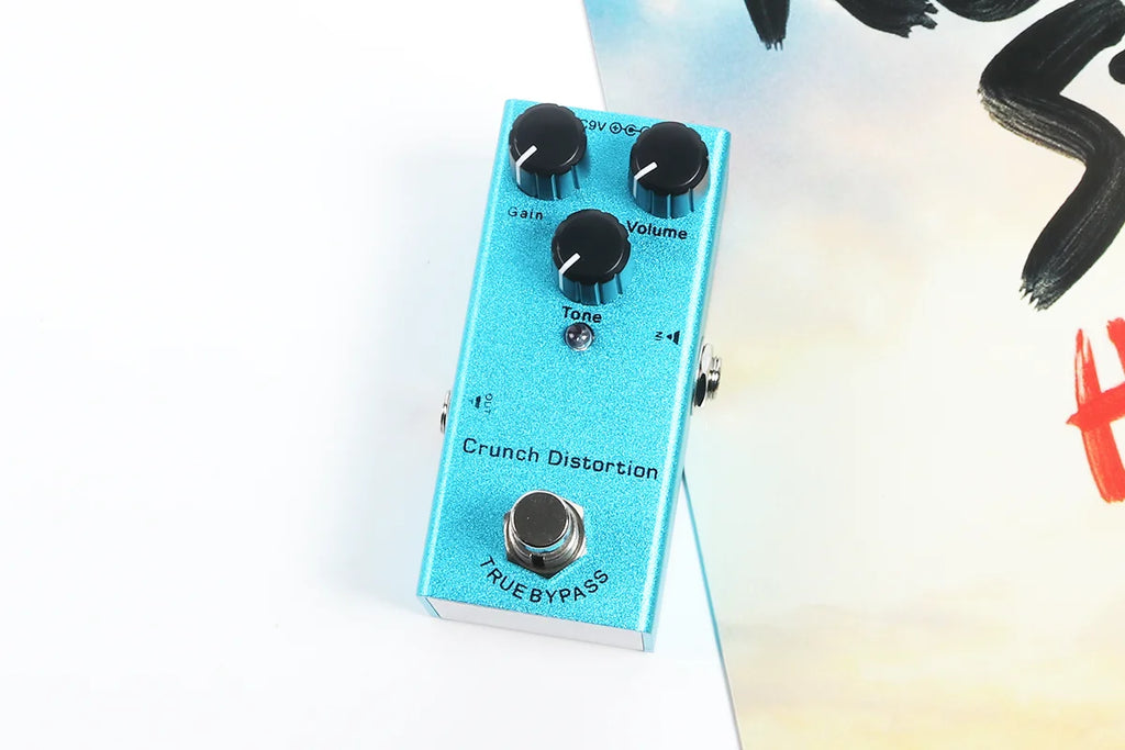 Guitar Effects Pedal – True Bypass, Aluminum Alloy | Overdrive, Distortion, Chorus, Delay & More