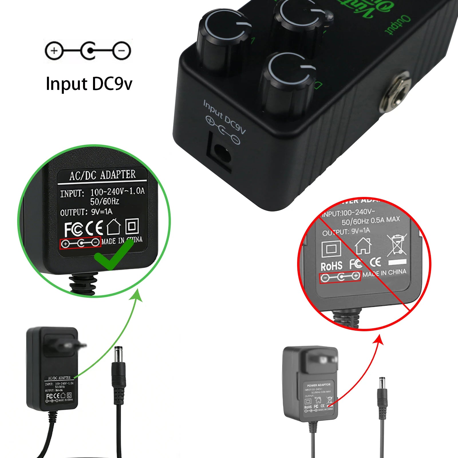 BK68 Mini Guitar Effects Pedal – 10 Effects | Overdrive, Distortion, Chorus, Delay & More