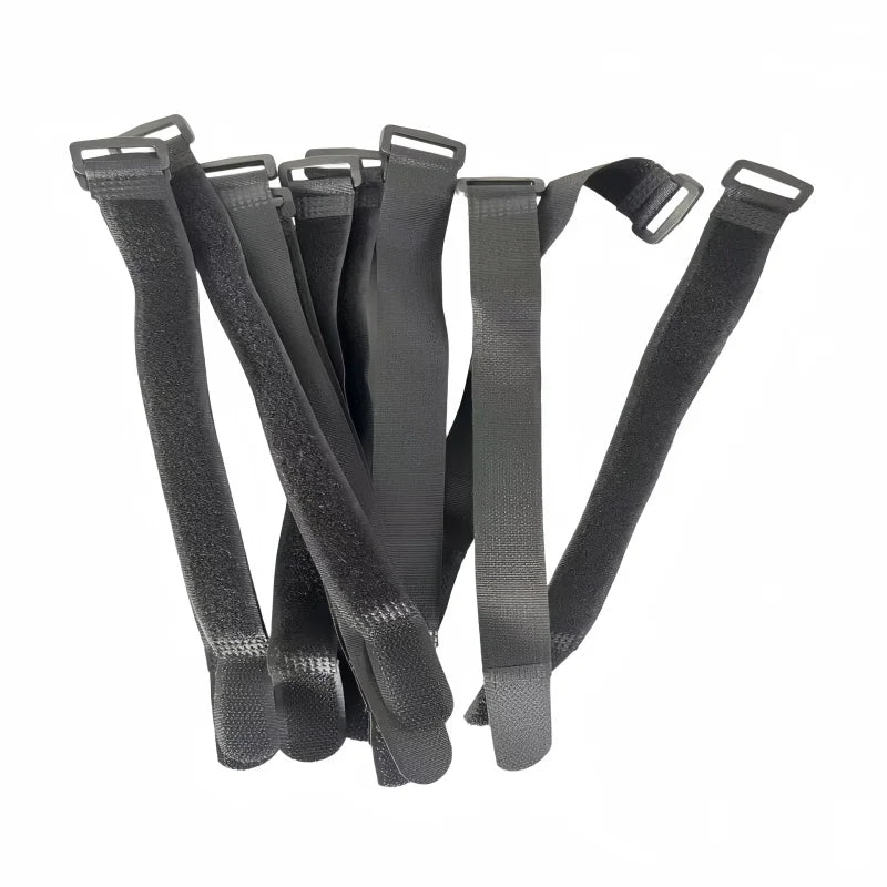 Nylon Velcro Battery Ties — Self-Adhesive Drone & RC Battery Straps
