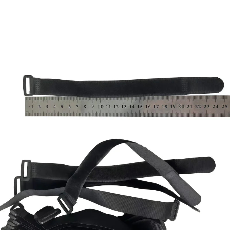Nylon Velcro Battery Ties — Self-Adhesive Drone & RC Battery Straps