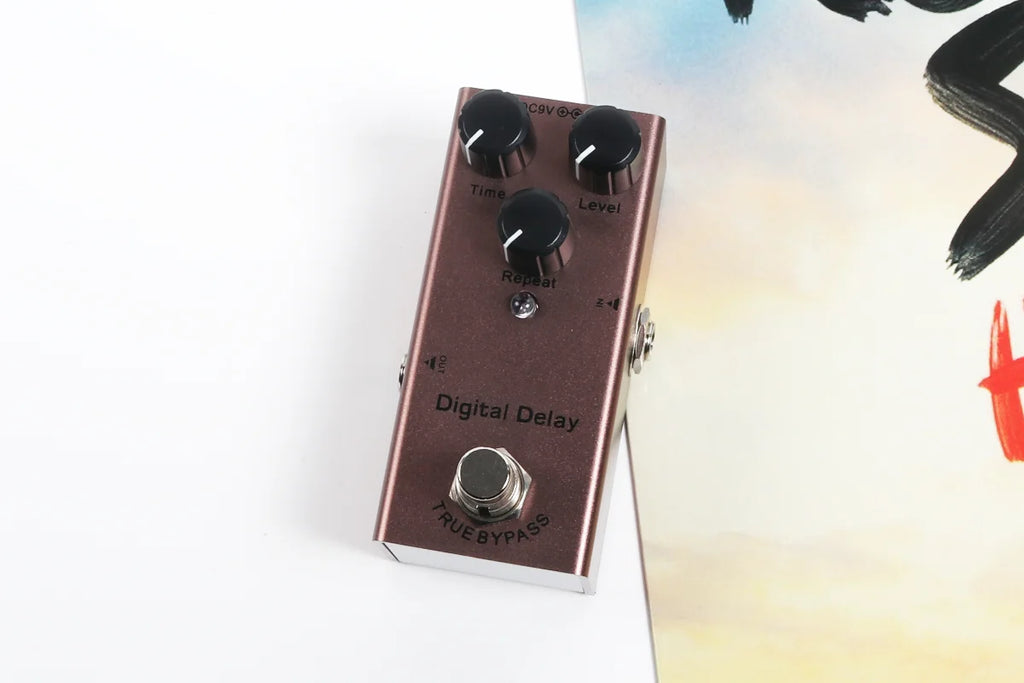 Guitar Effects Pedal – True Bypass, Aluminum Alloy | Overdrive, Distortion, Chorus, Delay & More