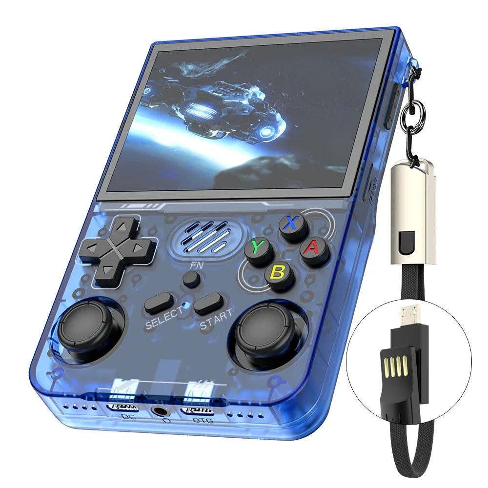 BOYHOM R36XX Retro Handheld Game Console – 60,000+ Games, 3.5" IPS Screen, Built-in Wi-Fi