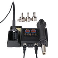 2-in-1 SMD Soldering Station - Digital Temp Control with Hot Air Heat Gun