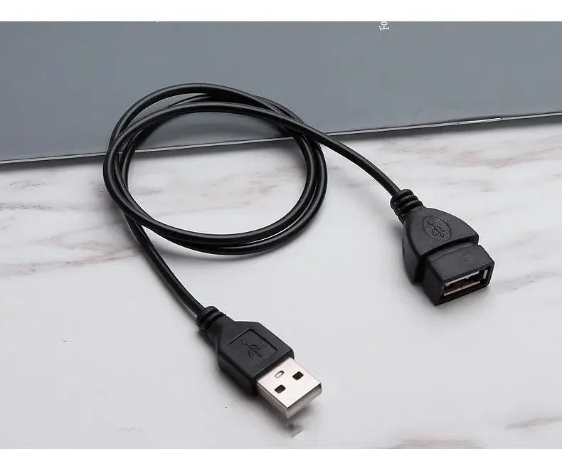 1/2Pcs USB 2.0 Cable Extension Cable 0.6m/1m/1.5m Wire Data Transmission Line Superhighspeed Data Extension Cable For Projector