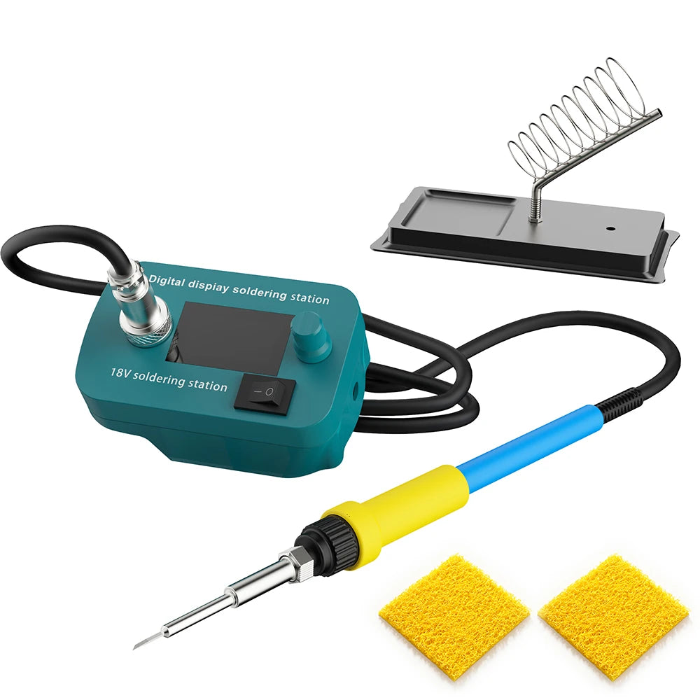 Cordless Electric Soldering Iron - 60W for Makita 18V Battery, PCB Repair