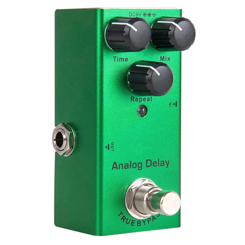 Guitar Effects Pedal – True Bypass, Aluminum Alloy | Overdrive, Distortion, Chorus, Delay & More