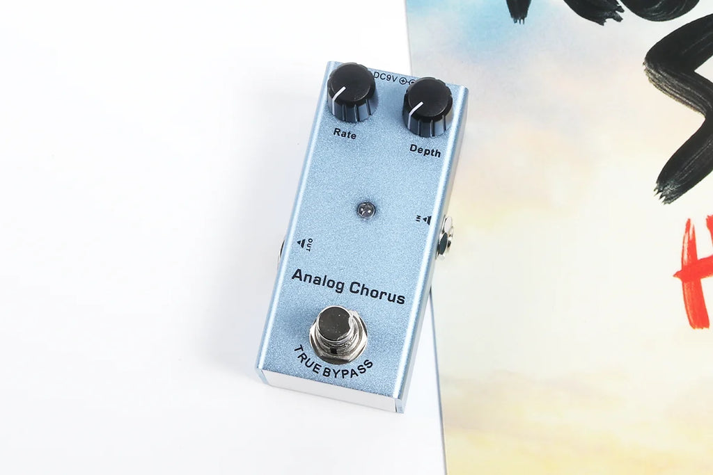 Guitar Effects Pedal – True Bypass, Aluminum Alloy | Overdrive, Distortion, Chorus, Delay & More
