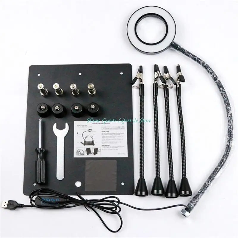 E74E Multifunction Helping Hands Soldering Station - Secure and Efficient Repair