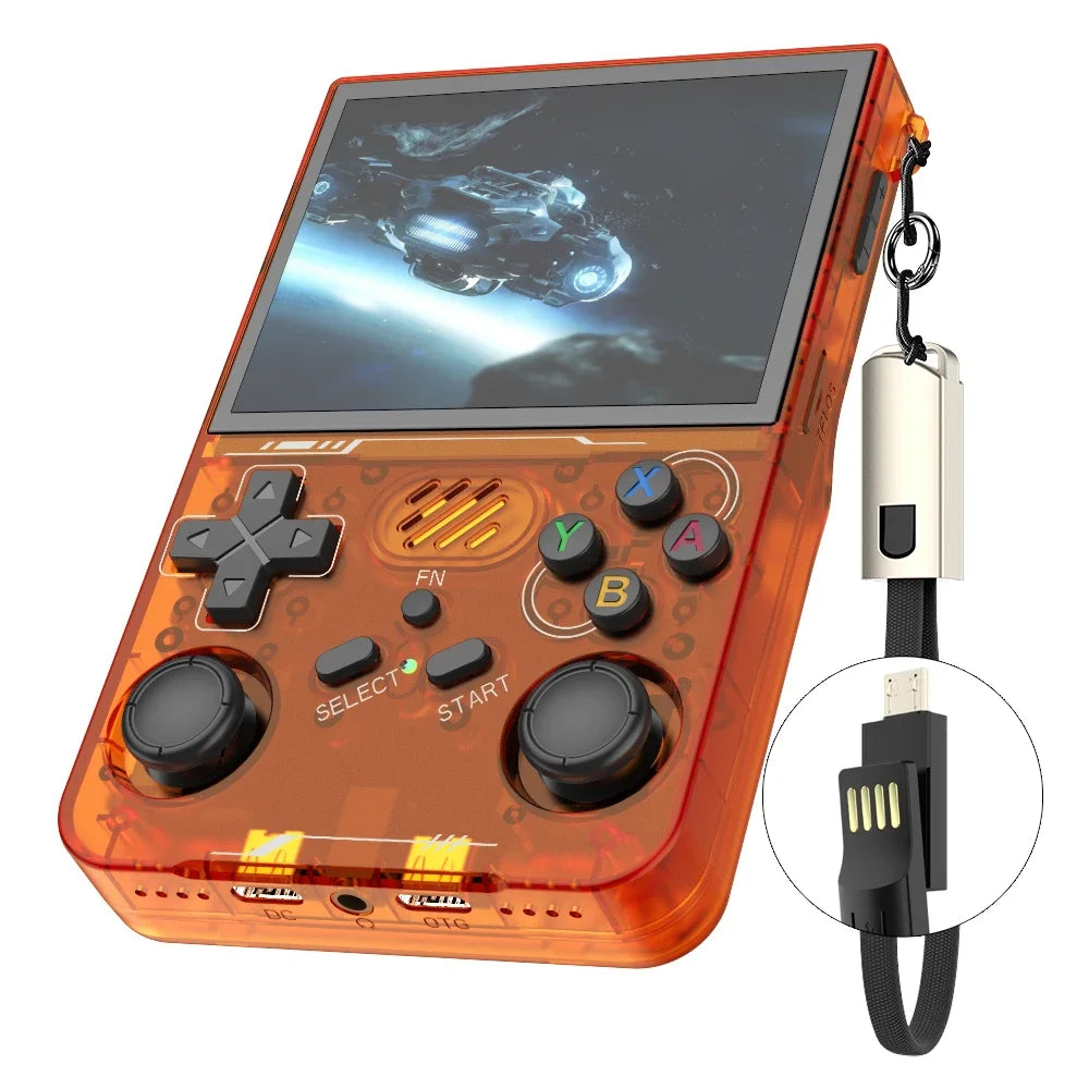 BOYHOM R36XX Retro Handheld Game Console – 60,000+ Games, 3.5" IPS Screen, Built-in Wi-Fi