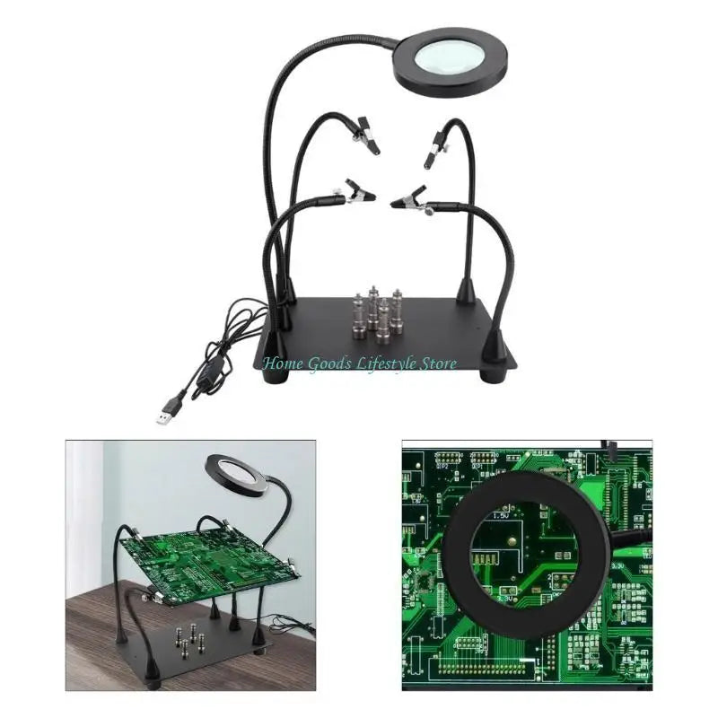 E74E Multifunction Helping Hands Soldering Station - Secure and Efficient Repair