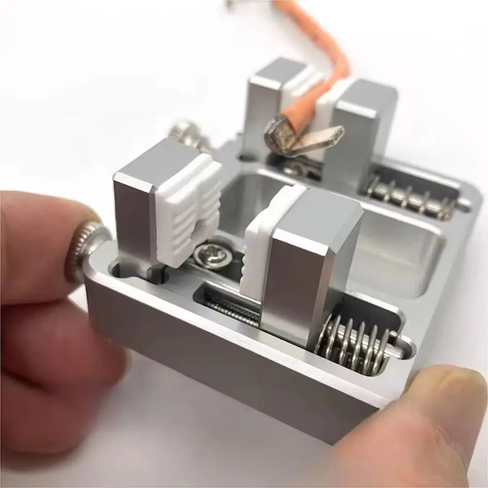 Aluminum Soldering Jig and Welding Fixture - Heavy-Duty Adjustable Solder Clamp