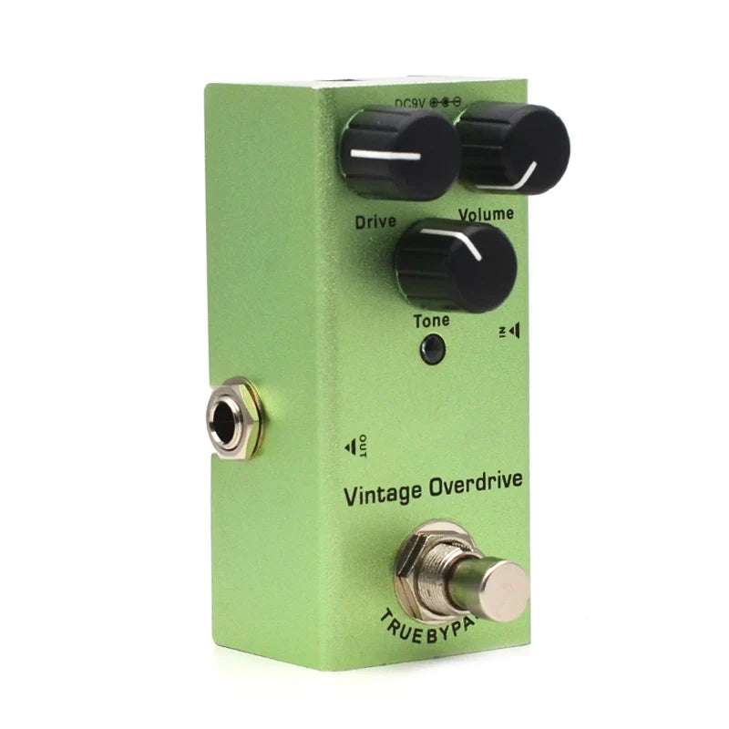 Guitar Effects Pedal – True Bypass, Aluminum Alloy | Overdrive, Distortion, Chorus, Delay & More