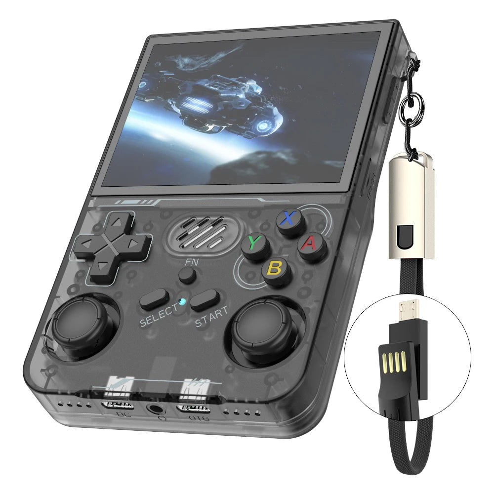 BOYHOM R36XX Retro Handheld Game Console – 60,000+ Games, 3.5" IPS Screen, Built-in Wi-Fi