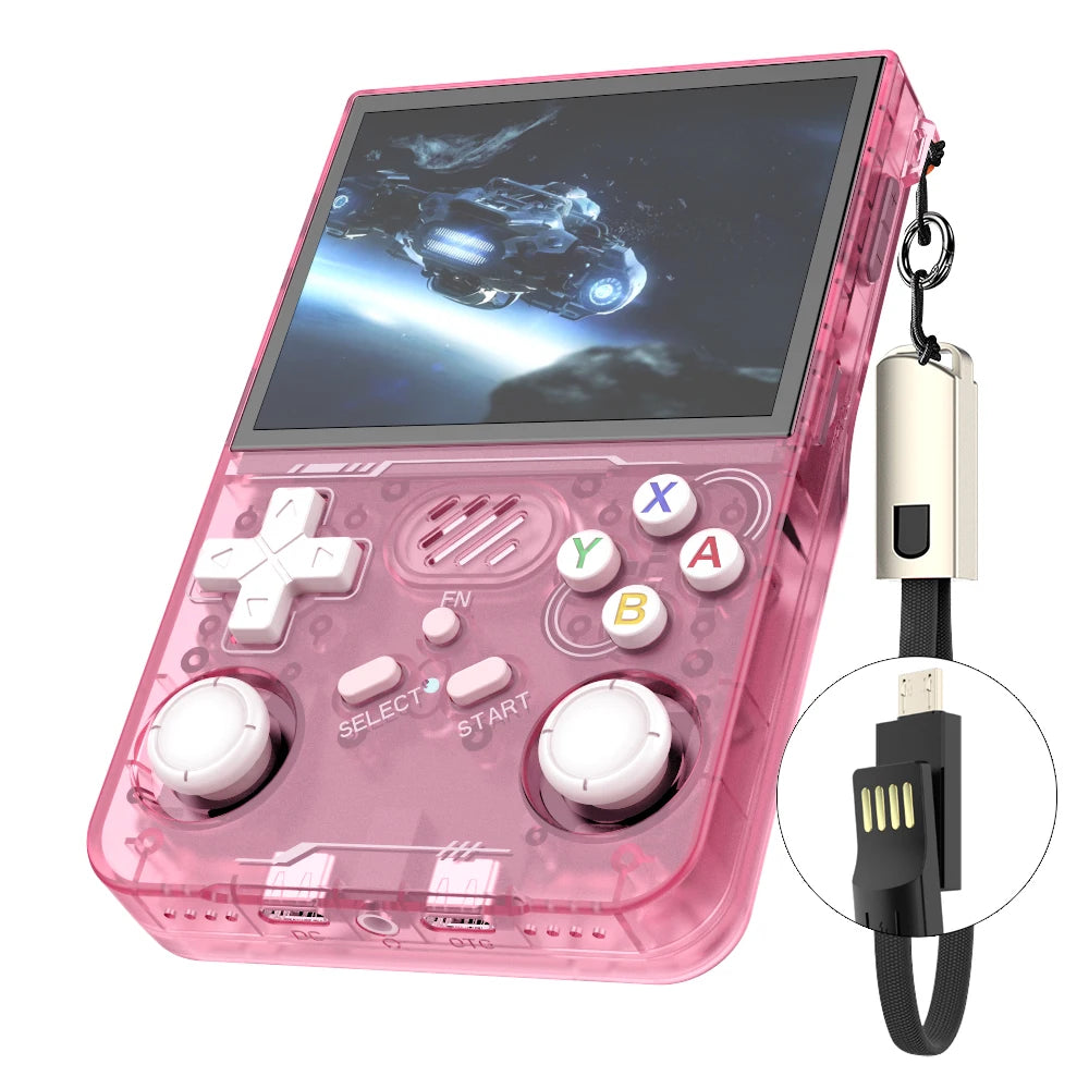 BOYHOM R36XX Retro Handheld Game Console – 60,000+ Games, 3.5" IPS Screen, Built-in Wi-Fi