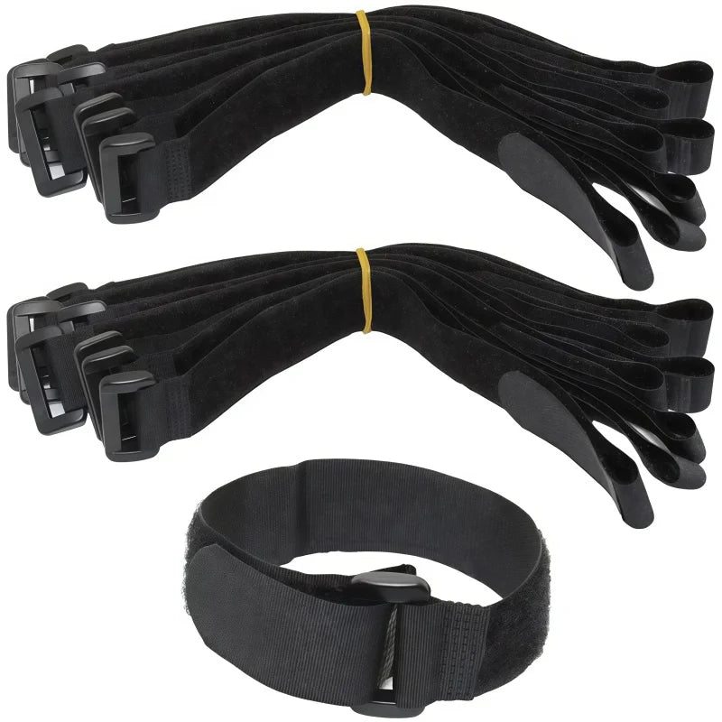Nylon Velcro Battery Ties — Self-Adhesive Drone & RC Battery Straps
