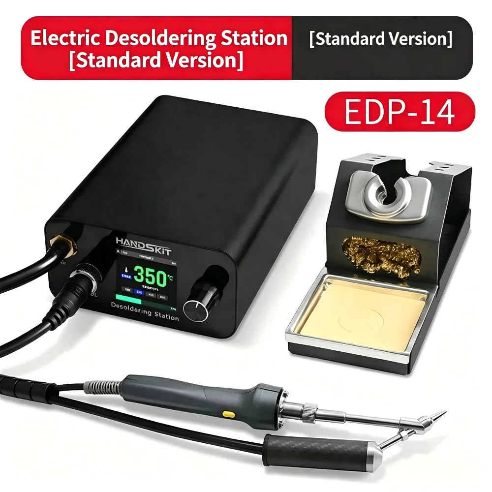T12A Desoldering Station - Hot Air Gun, Suction Pen and STM32 Soldering Iron