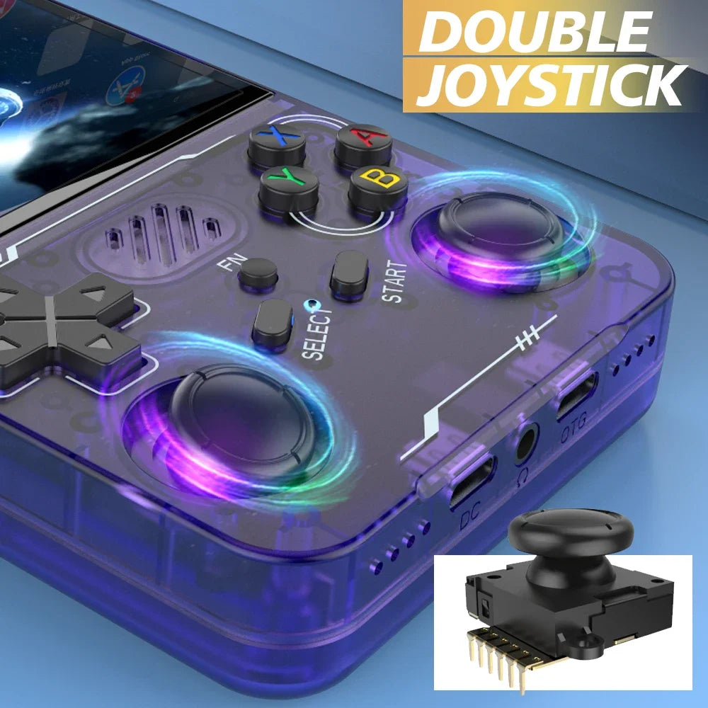 BOYHOM R36XX Retro Handheld Game Console – 60,000+ Games, 3.5" IPS Screen, Built-in Wi-Fi