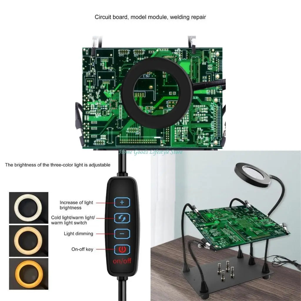 E74E Multifunction Helping Hands Soldering Station - Secure and Efficient Repair